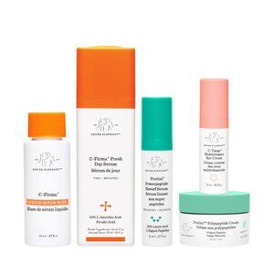 Drunk Elephant Morning Routine Set C-Firma Fresh, Protini Cream, Serum, C-Tango